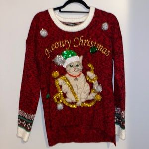 Meowy Christmas Ugly Sweater